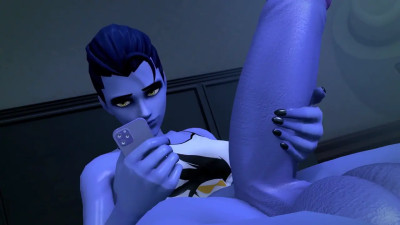 Widowmaker horny at night