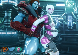 Lady Hellbender X Gwen - [Futa/Futa] [NuttyTouch]