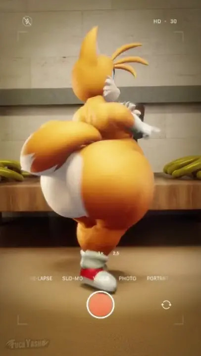 Tails fucked by his invention