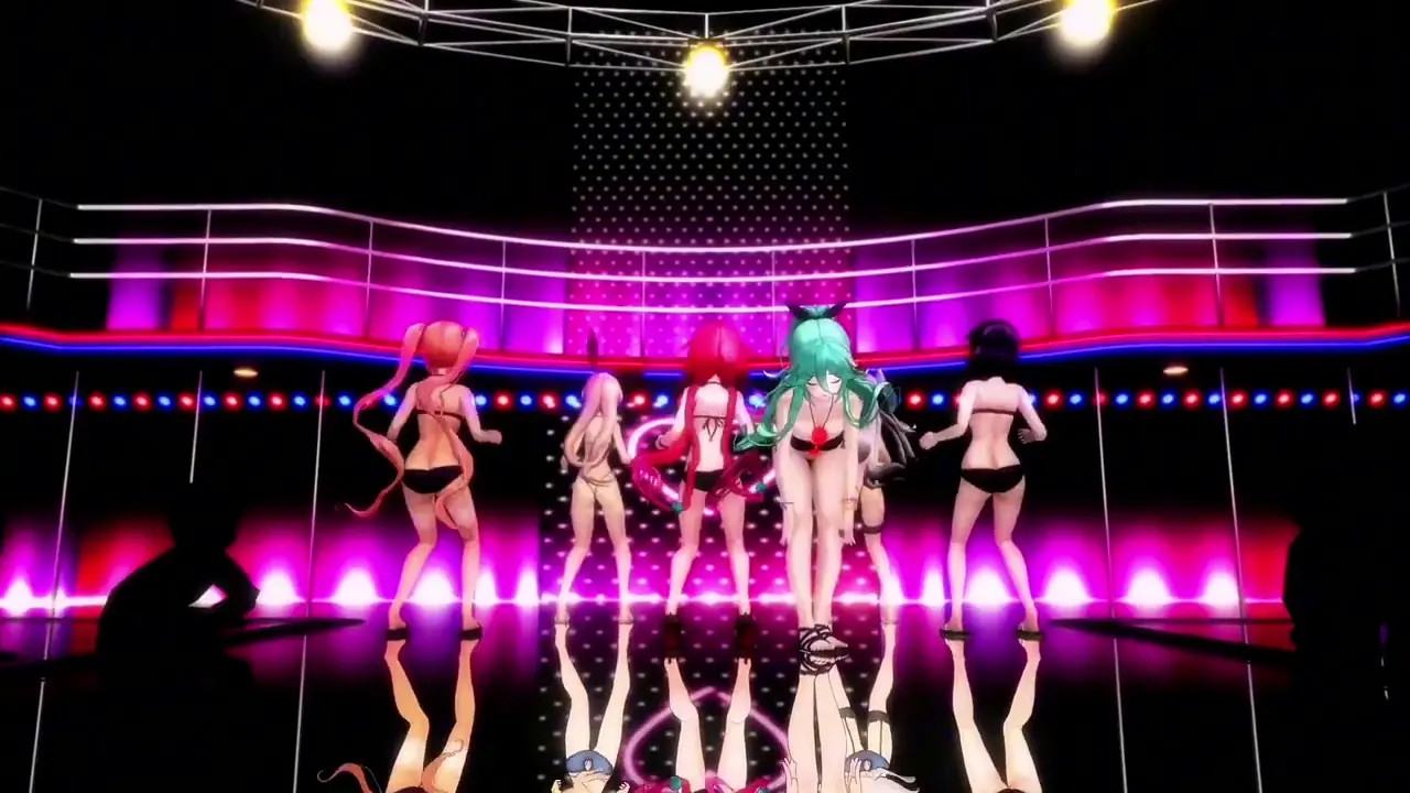Shimakaze & Fleet Girls - Rabbit Hole [MMD R15] Kuroame Kai