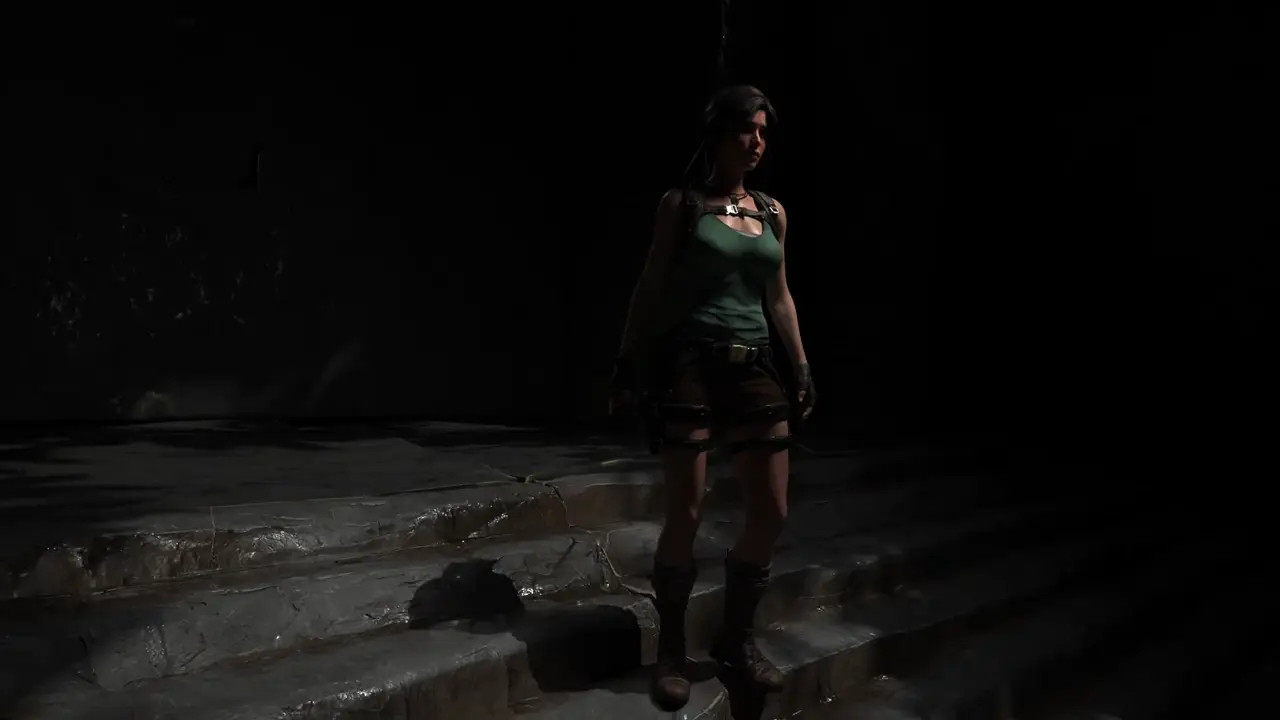 LARA'S FIRST RAID