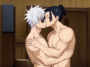 Gojo Kissing Geto Naked