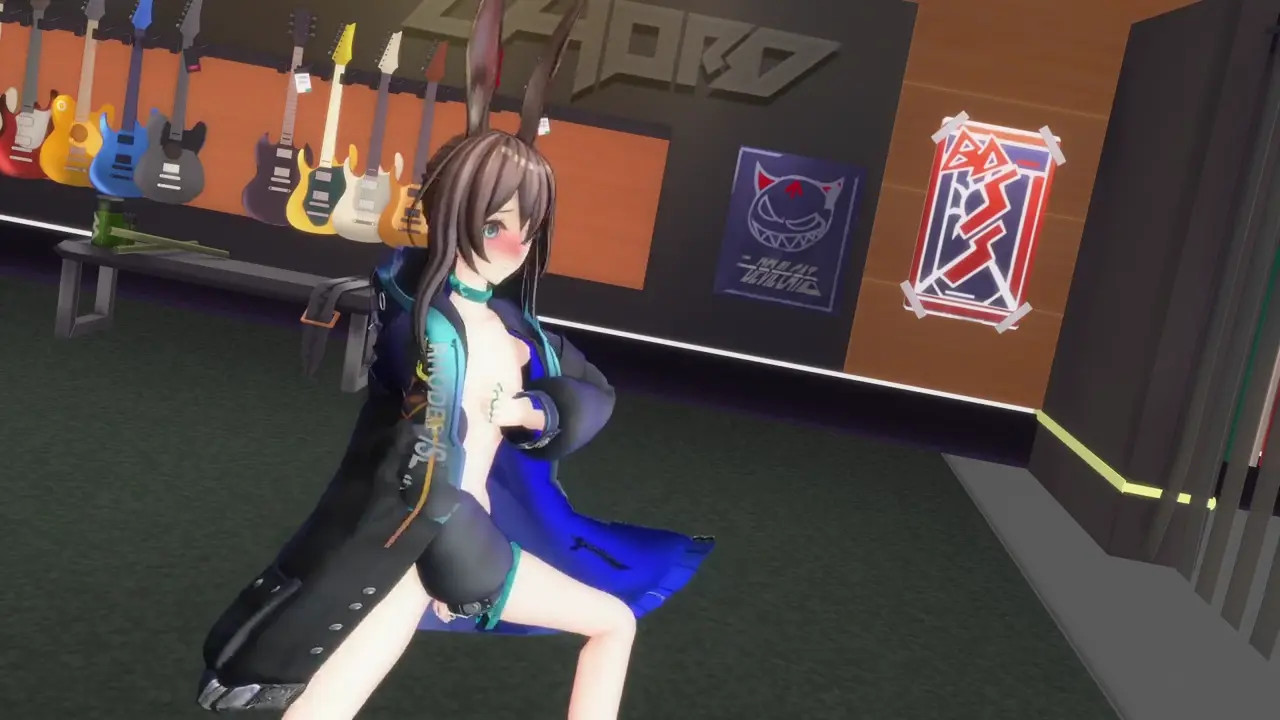 [Masturbation Dance] Attention! It's a very high crisis level.