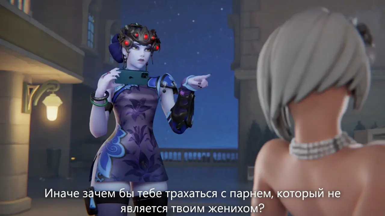 Ashe's Wedding [RUS SUB] [Aphy3d] [White]