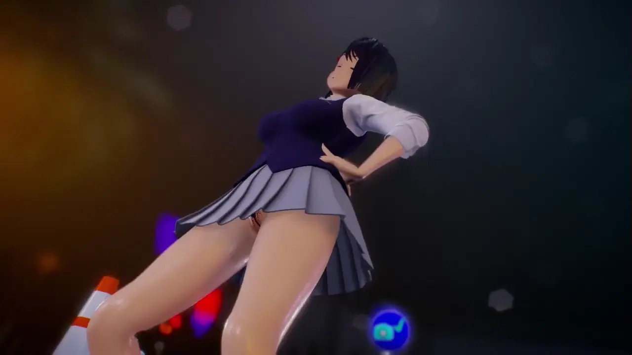 [JonathanMMD] Onisawa Public Gangbang with Kuromaru