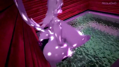 Stella and Loona going at it