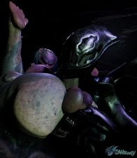 Alien and Predator threesome