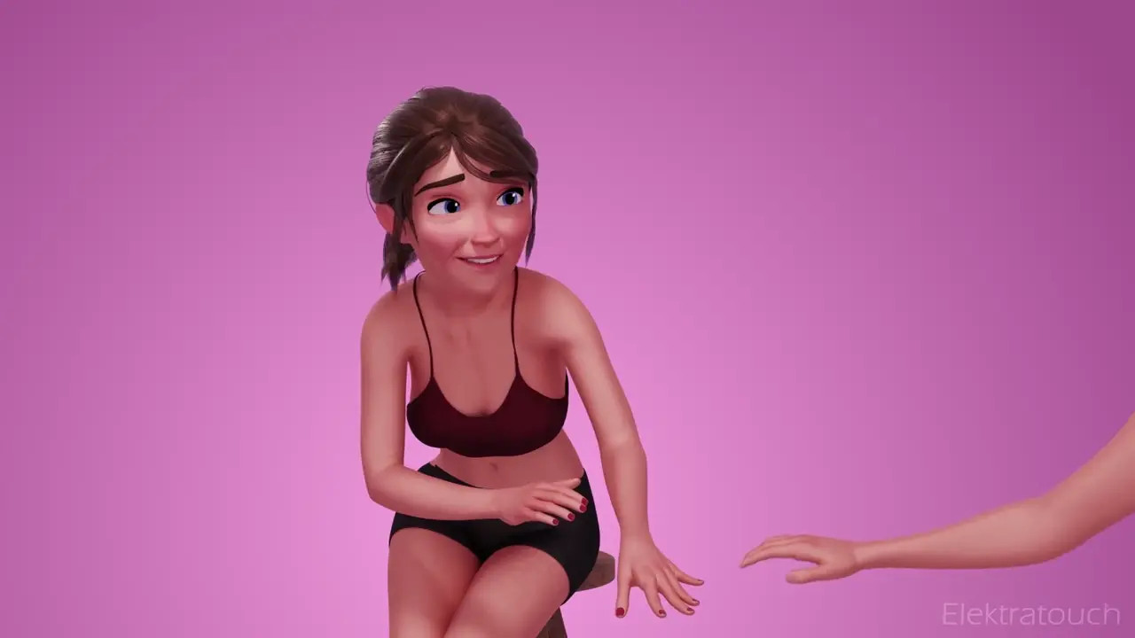 Megan Foot Tickle Looped