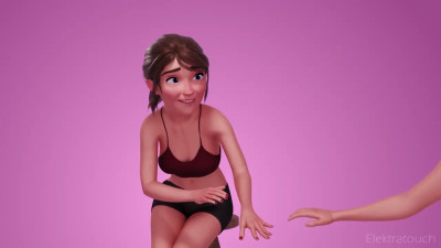 Megan Foot Tickle Looped