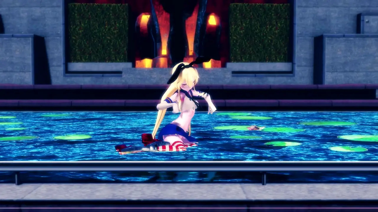 Shimakaze - Move Striptease [MMD R18] Hamselvish