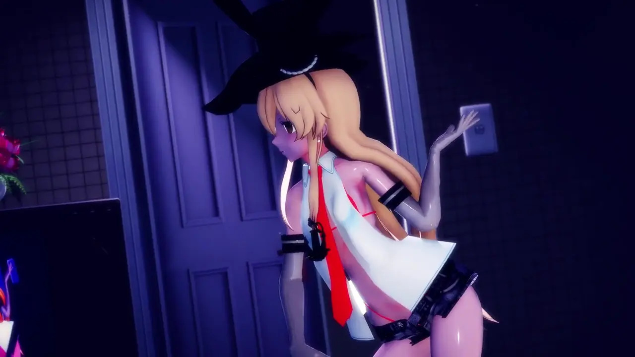Shimakaze - Joker Dalshabet [MMD R15] Hamselvish