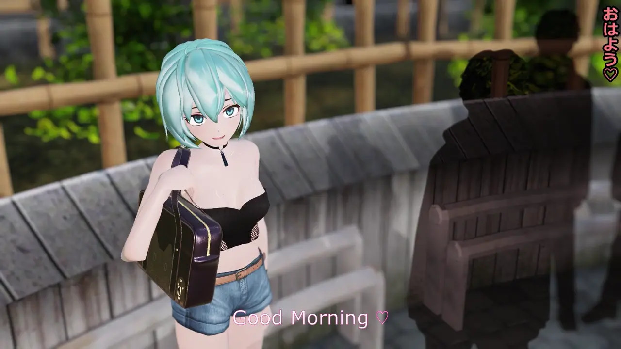 [NTR](Pigtarotaro)Merura seems to have sex for the first time on a date with her BF