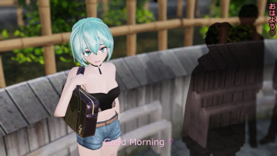 [NTR](Pigtarotaro)Merura seems to have sex for the first time on a date with her BF