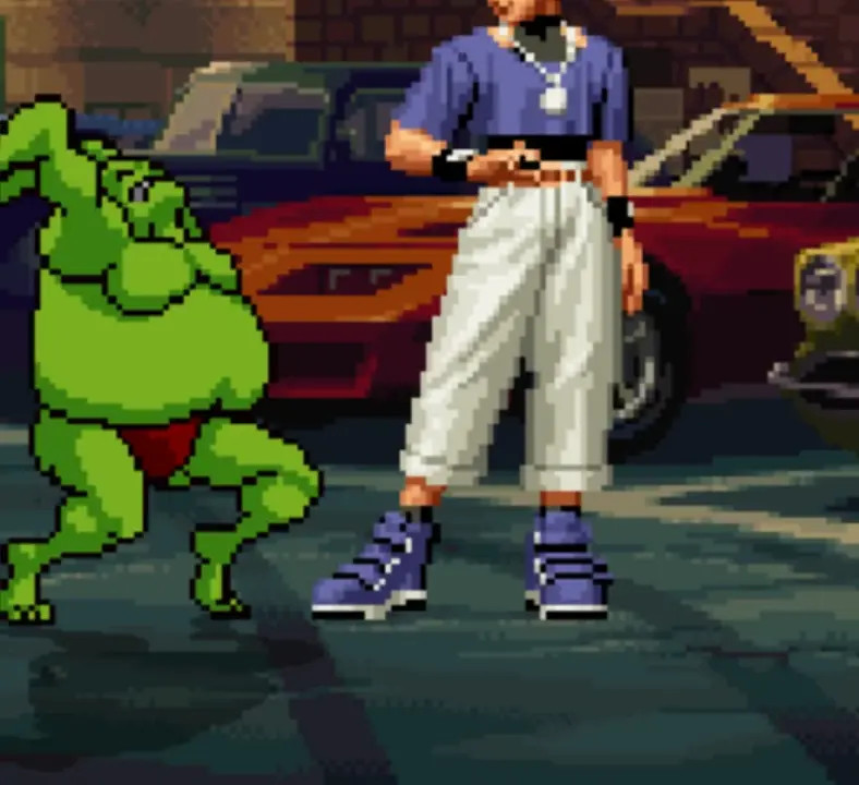 Hungry Orc breed Chris and make him a cum dump