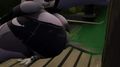 Loona farts on Judy by BigASSets42424