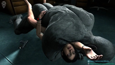 Ada fucked by Mr. X on floor [HVLsfm]