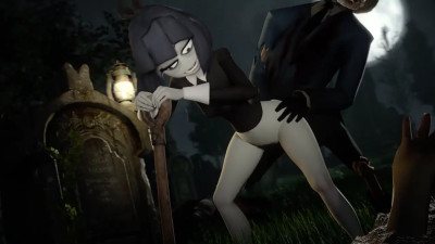 creepy Susie fucks zombie