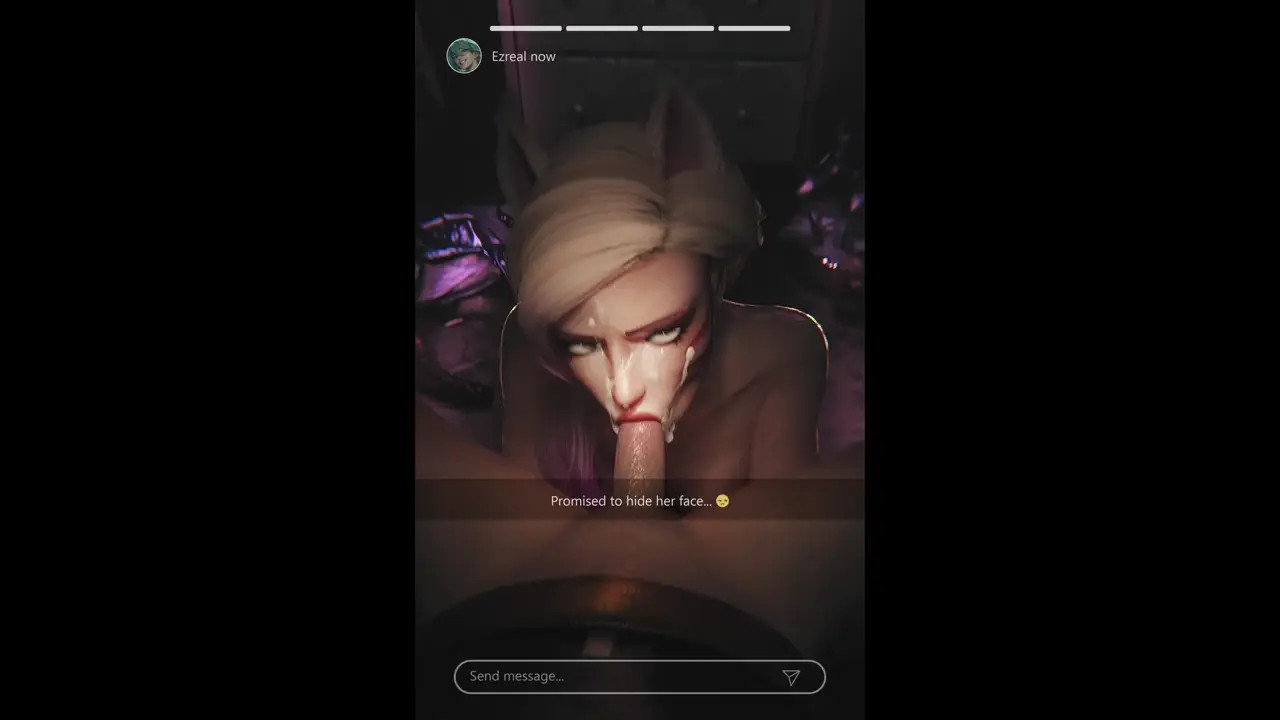 K/DA Ahri & Ezrea [Cum Covered][Zmsfm][4K]