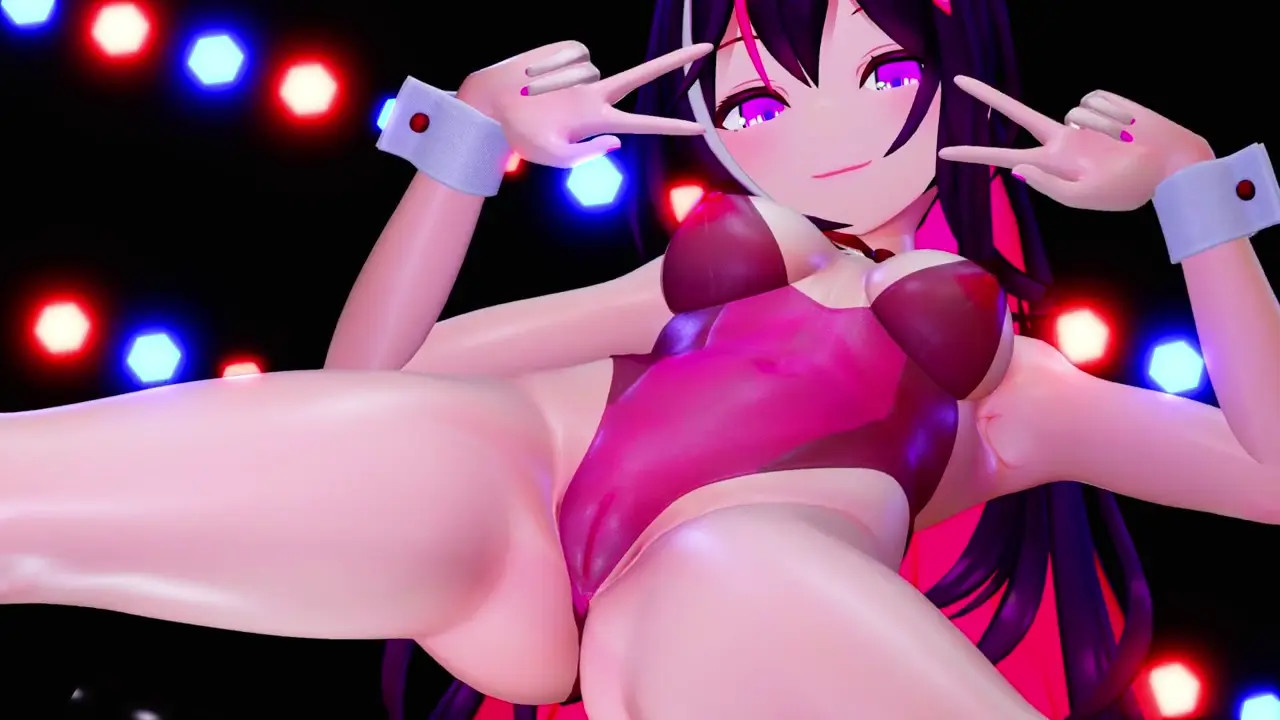 forward and backward hip swing Bass Knight　AZKi