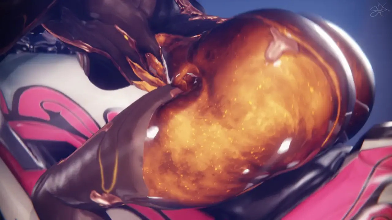 Ember Heirloom riding Atomicycle - Warframe