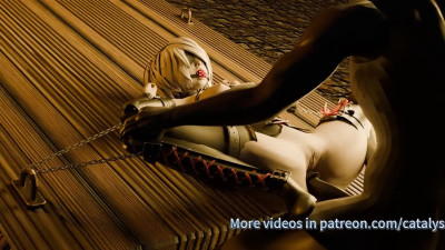 2B in dungeon   First Day (sample)