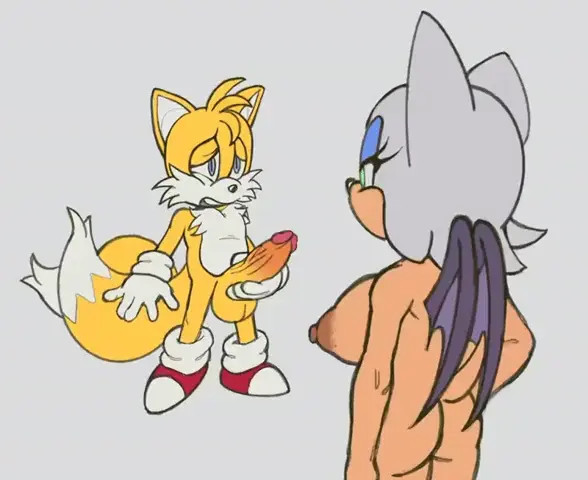 Tails Masturbation for Rouge [boobtardd]