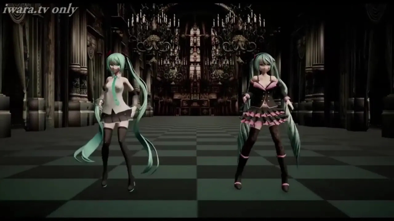 Miku & Miku - Nude Sex Dance [Tonin]