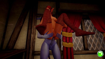 Futa Draenei anal bangs Elf