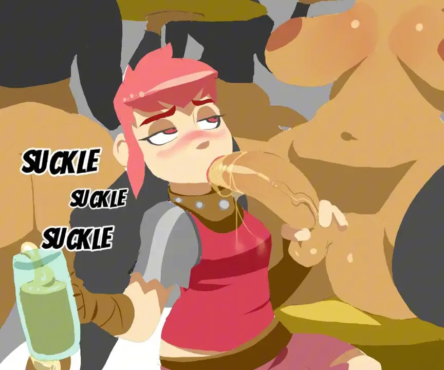 Nimona sucking futa