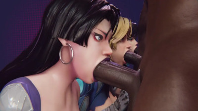 Psylocke, Sue & Luna [Blacked][LM19][NO WM]