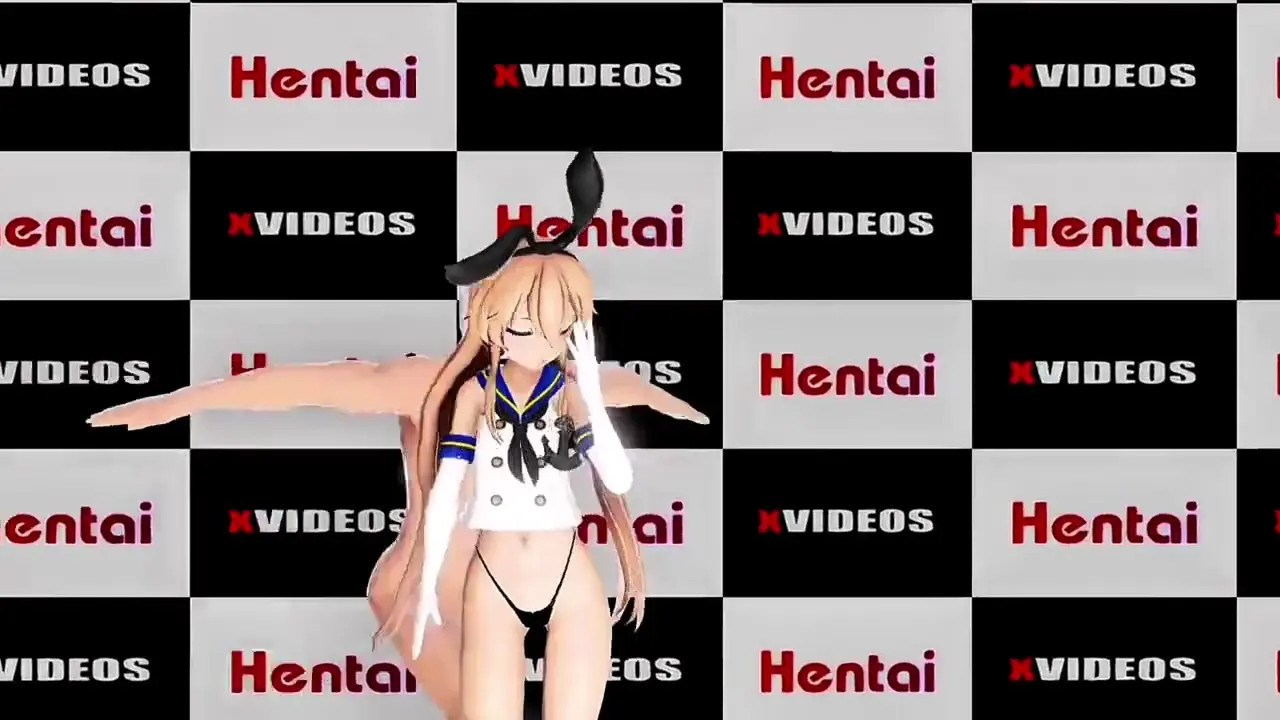 Shimakaze - Monster (Short Ver.) [MMD R18] RubyMMD
