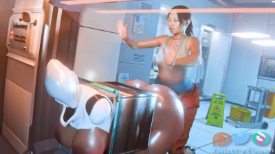 Stuck in the Lab [Futa/Fem] [NuttyTouch]