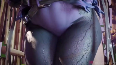 Raven Teamleader from Behind