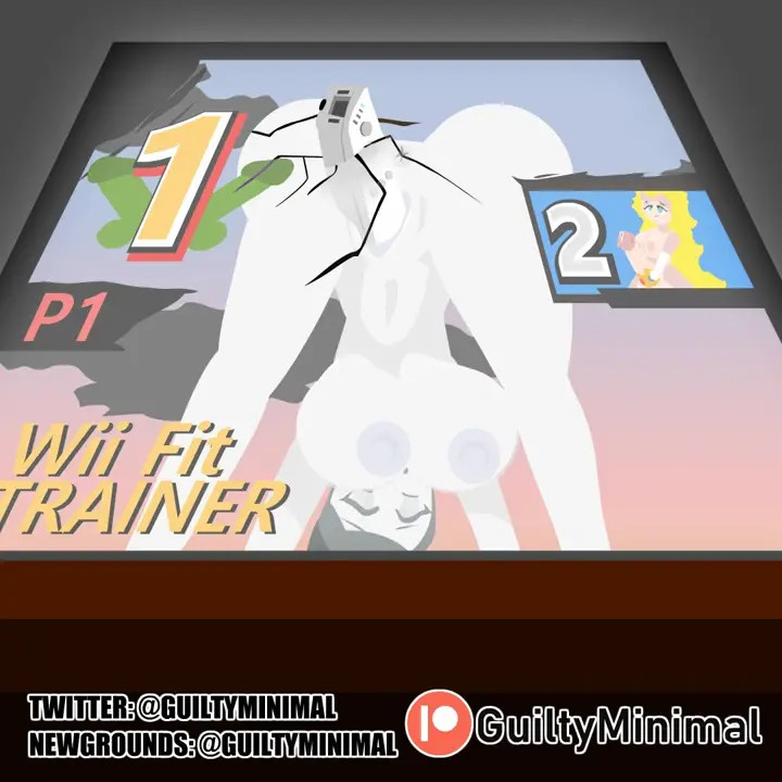 Wii Fit trainer new Victory pose