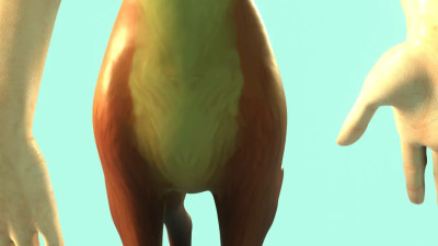 Elven's snack time by baddragon666