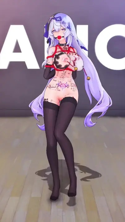 Black Swan bondage dance