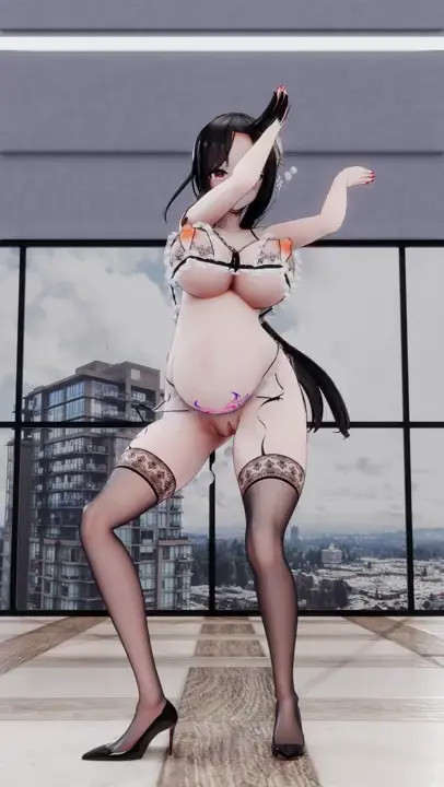 Chen Hai pregnant belly [vertical screen]