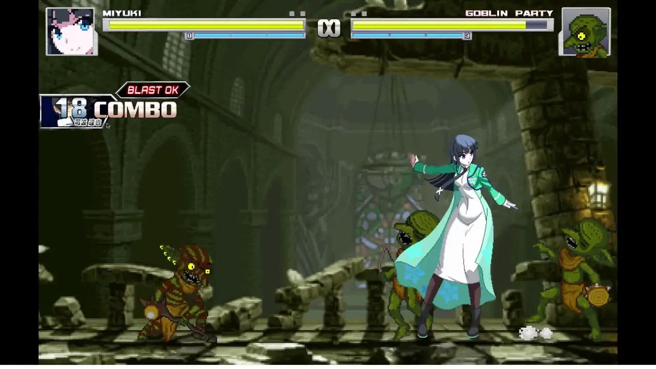 [MUGEN]Miyuki_Shiba&GoblinParty 2 (Update)