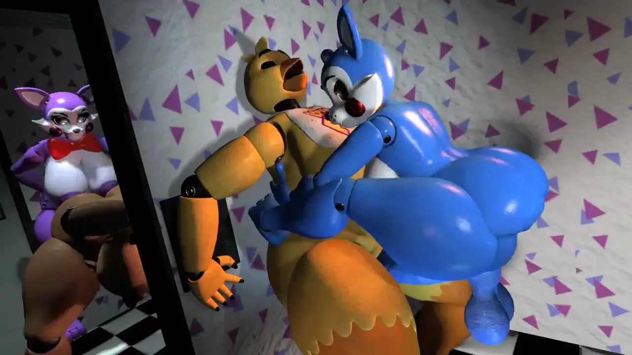 Fnaf and candys crossover