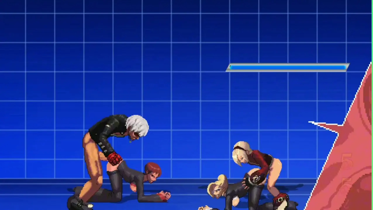 K' and Ash fuck Mature and Vice