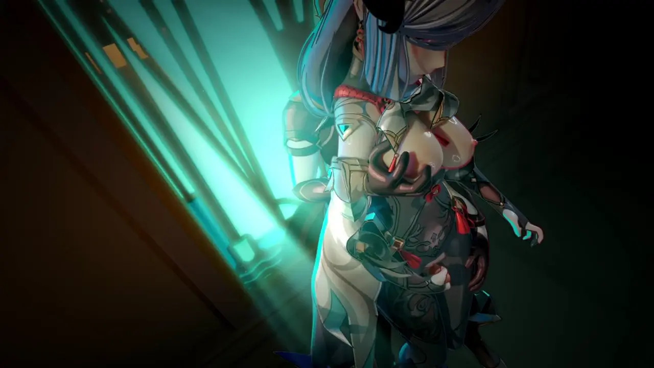 Shenhe x Aether (Chekibrek)