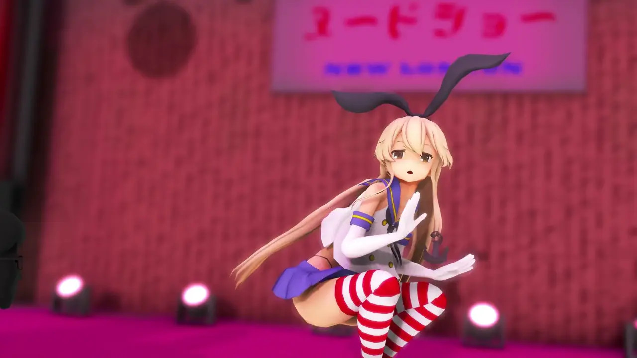 Shimakaze - Bon Bon Chocolat [MMD R18] Ram8