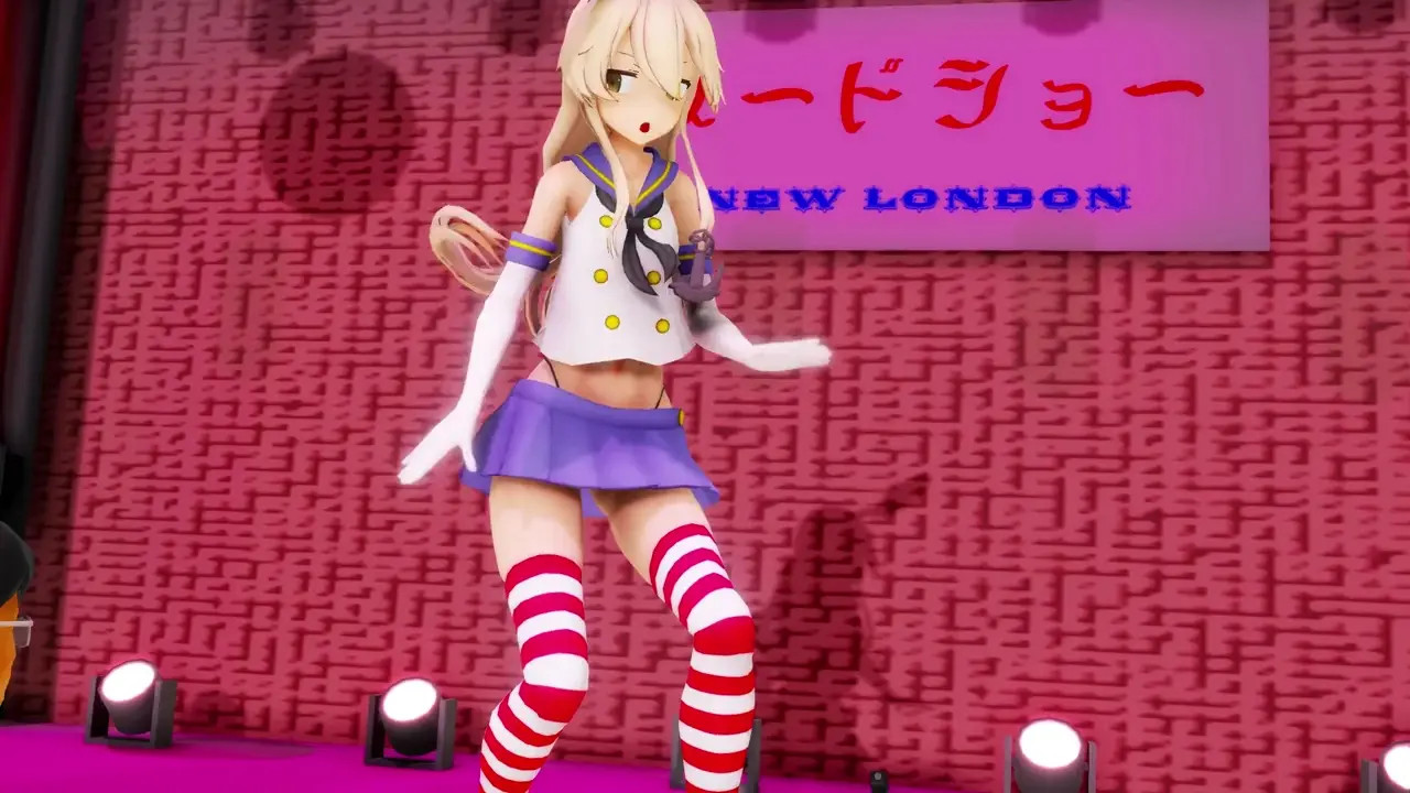 Shimakaze - Lamb Striptease [MMD R18] Ram8