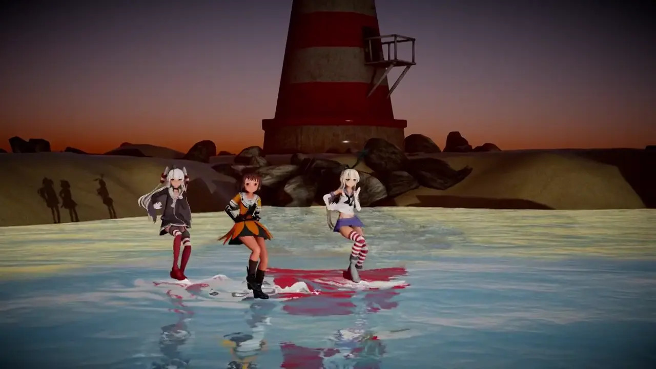 Shimakaze, Amatsukaze & Naka - The Law of God [MMD R18] Gunny2010