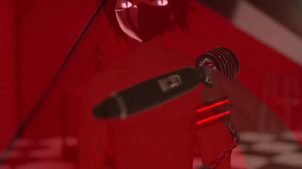 Twink Anime Boi has fun with the Vibrator and Fuck Machine