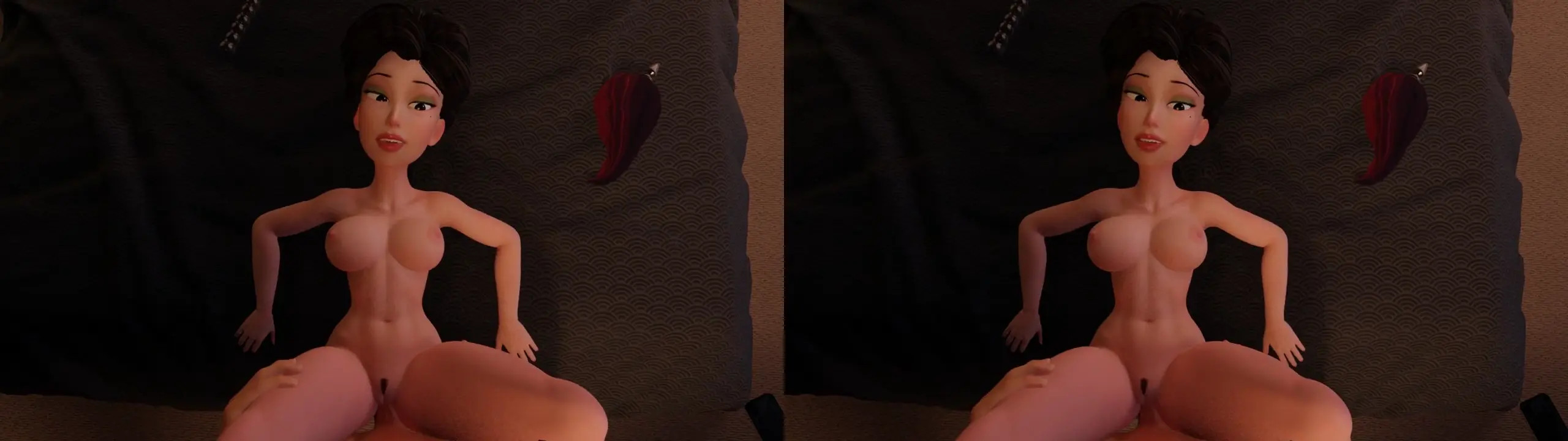 Hiro fucks Ming Lee in VR