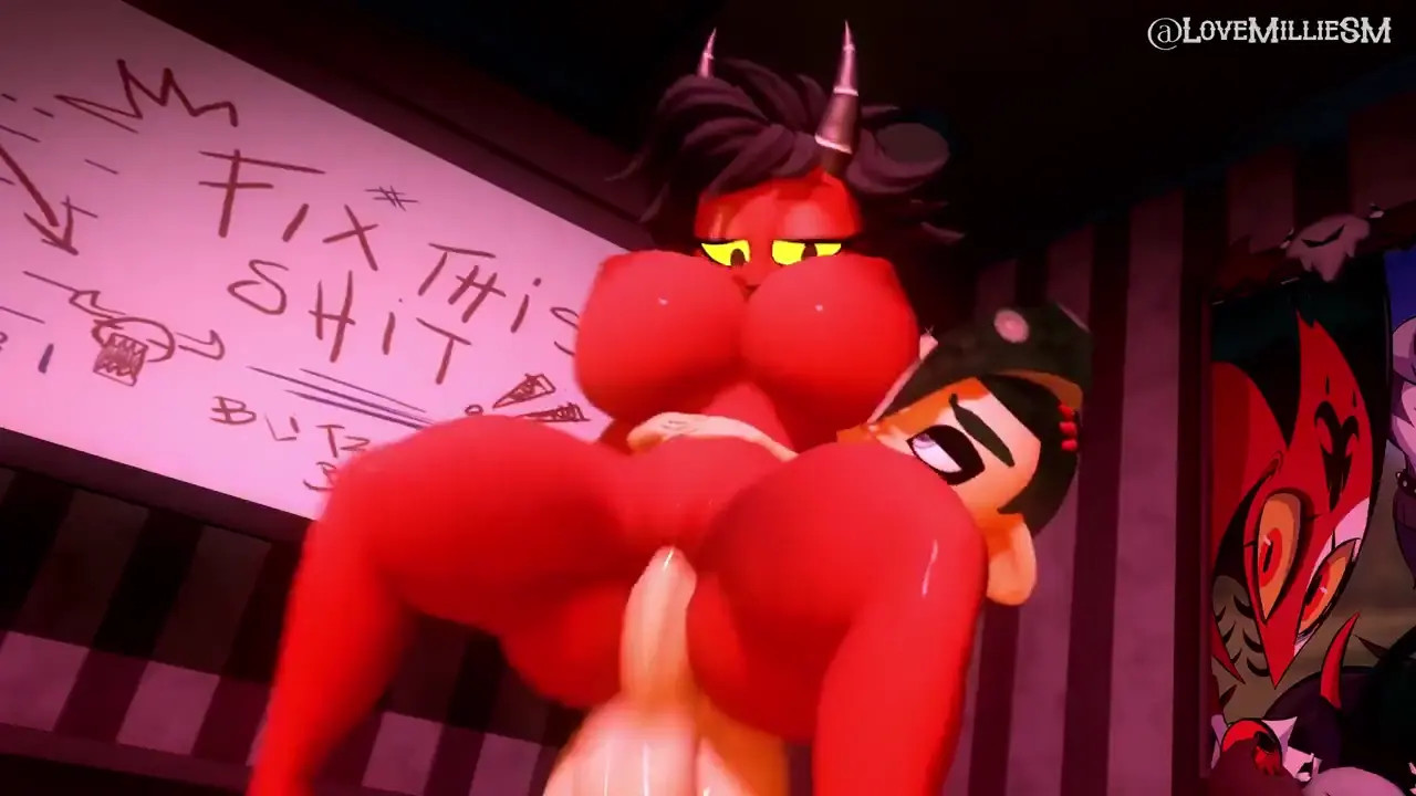 The deep pussy of an IMP