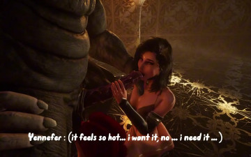 The Witcher 3 : Yen & Triss corrupted