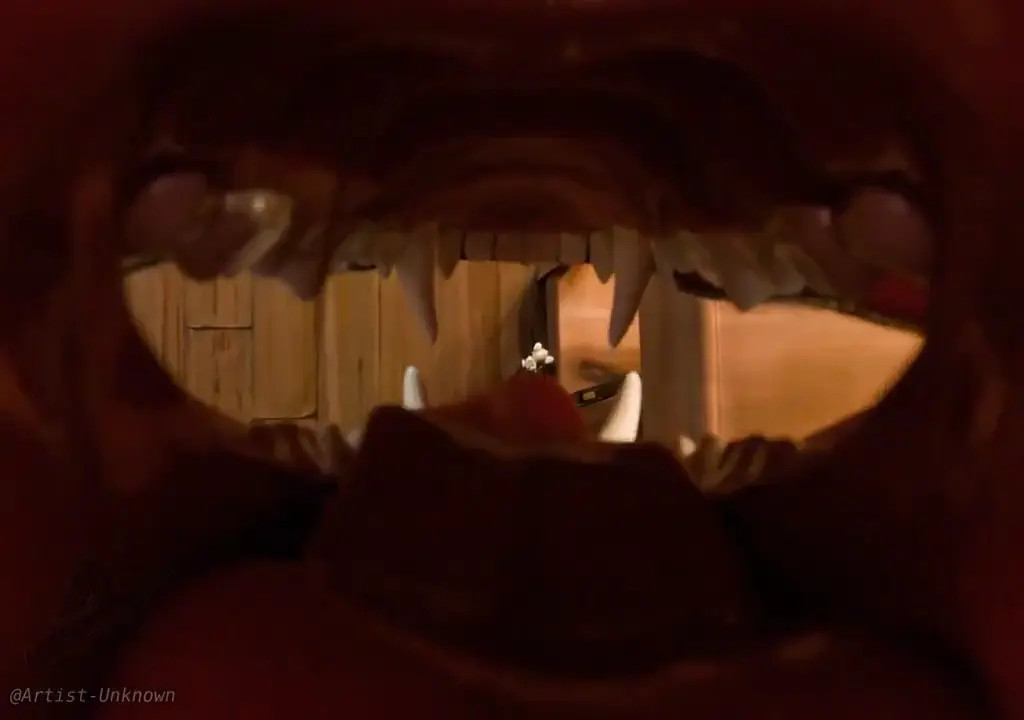 Oral vore by artist-unknown