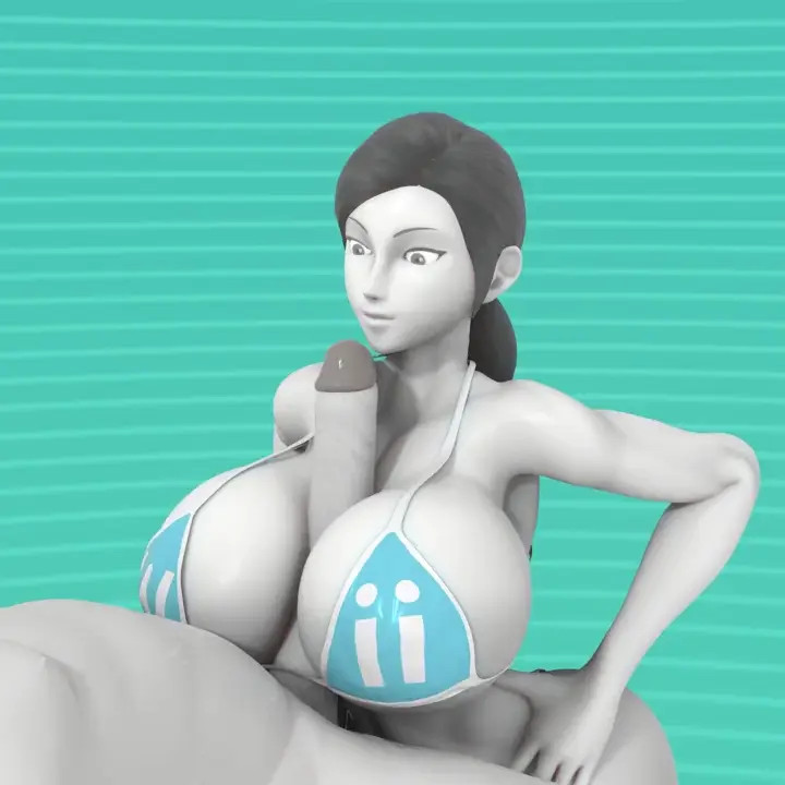 Wii Fit Trainer Paizuri - Chickenstrangler69